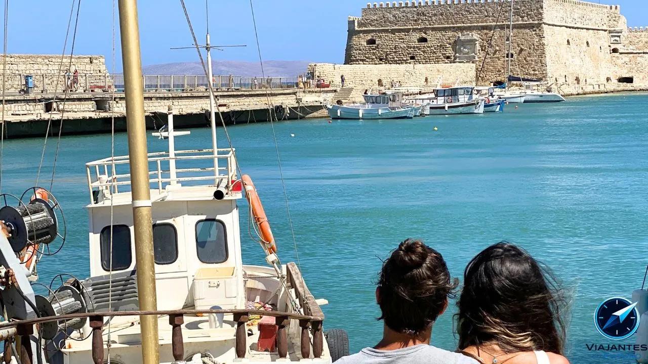 Fortaleza de Koules em Heraklion, Creta.
