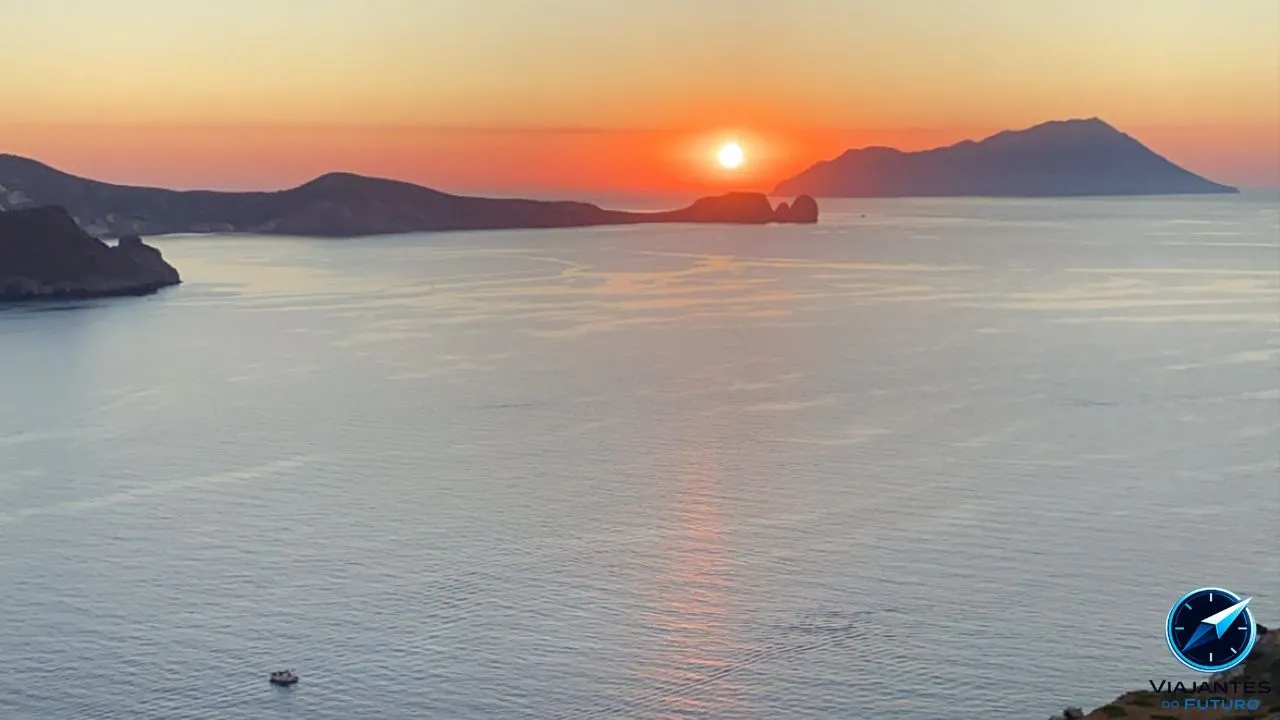 Onde ver o pôr do sol em Milos?